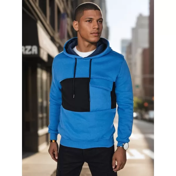  Férfi pulóver DSTREET BX5912 KÉK 