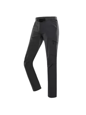 Női softshell nadrág ALPINE PRO CORBA SEMLEGES/FÖLDI