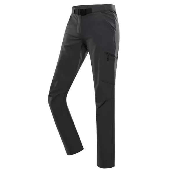  Női softshell nadrág ALPINE PRO CORBA SEMLEGES/FÖLDI 