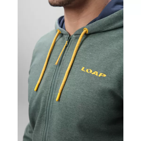  Férfi pulóver LOAP ECBASAN ZÖLD 