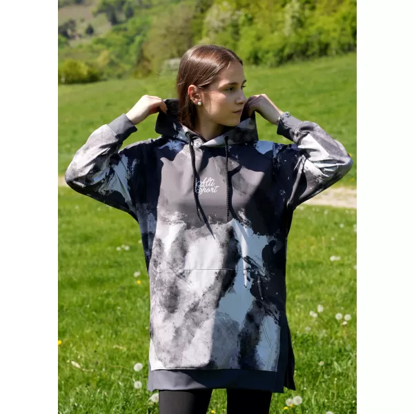  Női funkcionális kiterjesztett pulóver prémium ALTISPORT VOJ/ALW093MI03 SZÜRKE 