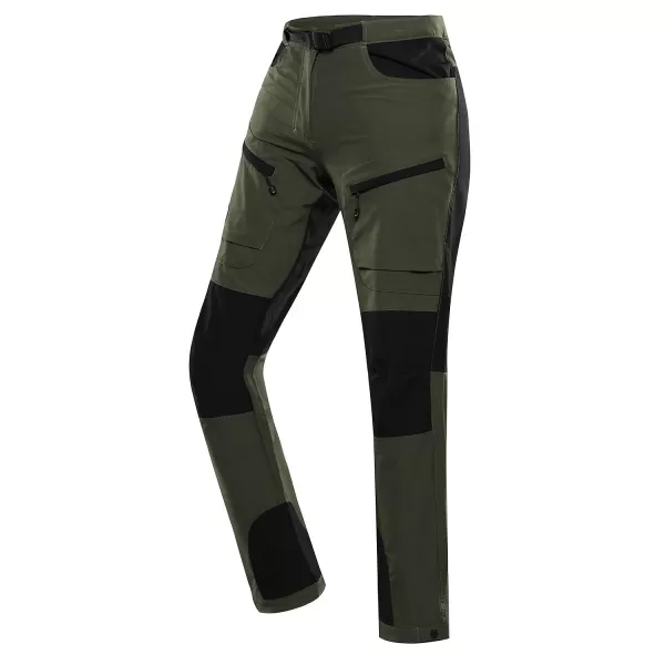  Női softshell nadrág ALPINE PRO AKANA 2 ZÖLD 