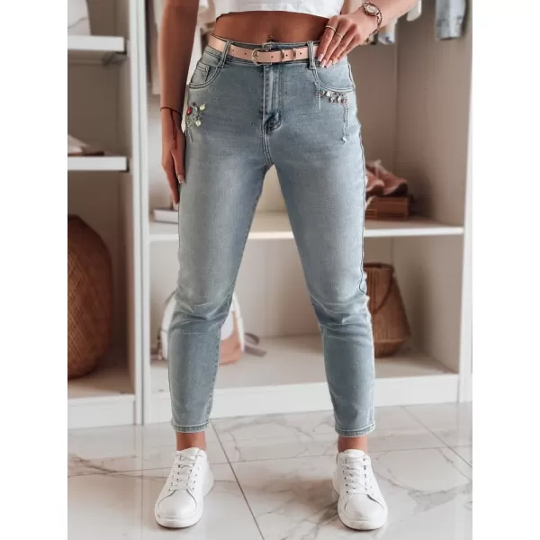  Hölgyek nadrágja DSTREET BLINGBLING UY2451 KÉK 