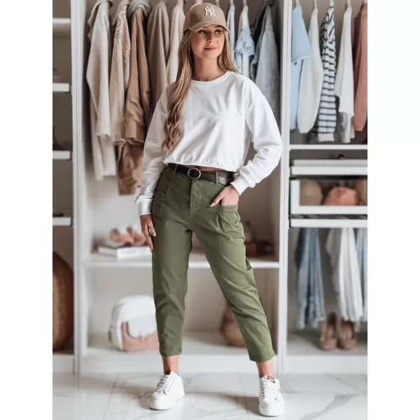  Hölgyek nadrágja DSTREET CHINOSKA UY2558 KHAKI 