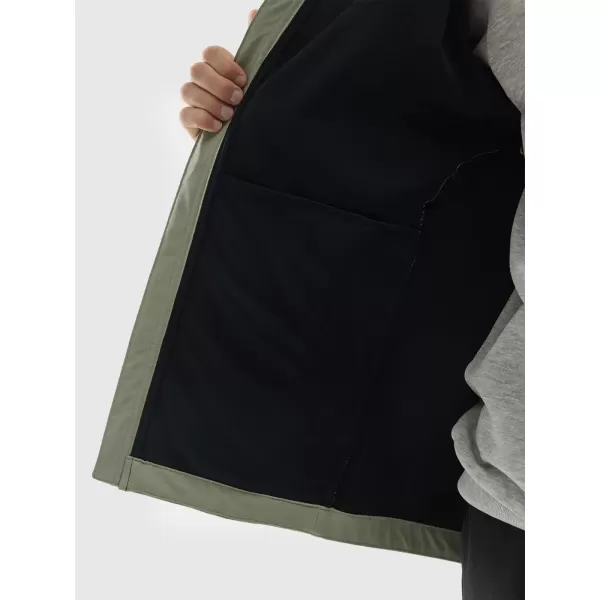  Férfi softshell dzseki 4F WSS25TSOFM324 OLAJBOGYÓ 