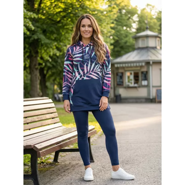  Női funkcionális kiterjesztett pulóver prémium ALTISPORT VOJ/ALW094MI03 RÓZSASZÍN/MENTA 