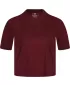 Női funkcionális crop top NORDBLANC NBSLF8028 BURGUNDIA