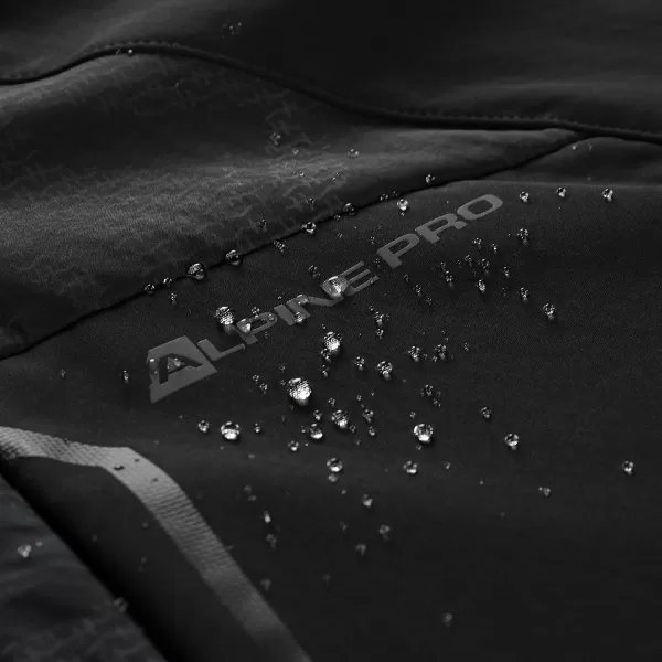 Férfi softshell dzseki ALPINE PRO HOOR FEKETE 