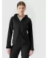 Női softshell dzseki 4F WSS25TSOFF315 MÉLYFEKETE