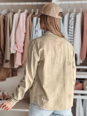 Női kabát DSTREET STRASHINE TY4847 KARAMELLA