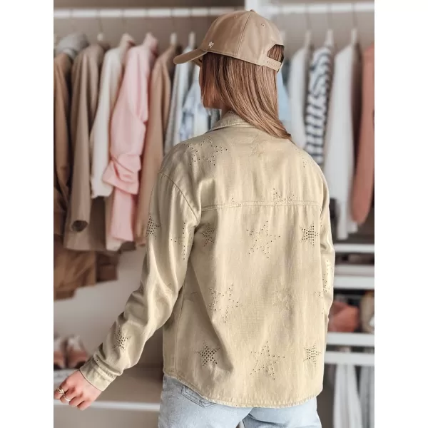  Női kabát DSTREET STRASHINE TY4847 KARAMELLA 