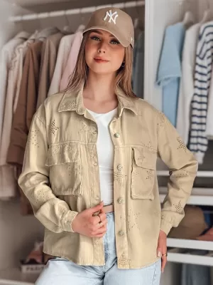 Női kabát DSTREET STRASHINE TY4847 KARAMELLA