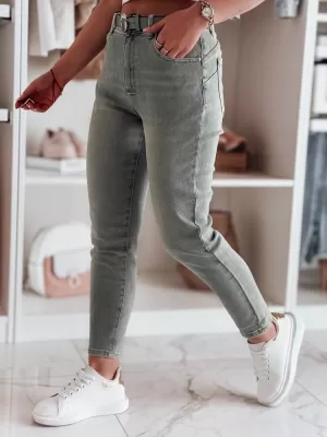 Hölgyek nadrágja DSTREET SLIMFIZ UY2494 KÉK