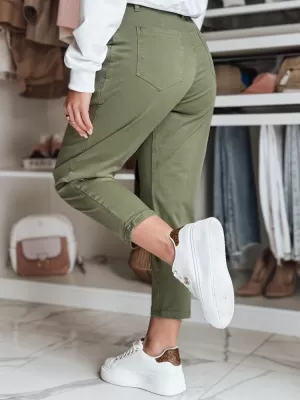 Hölgyek nadrágja DSTREET CHINOSKA UY2558 KHAKI
