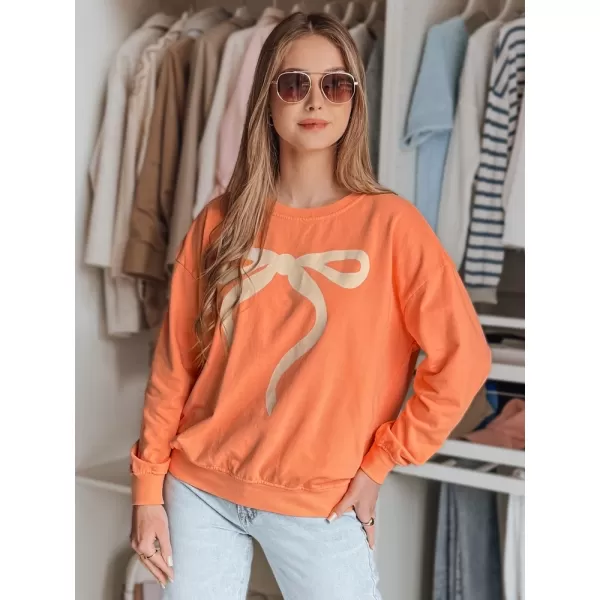  Női pulóver DSTREET SOFTTIE BY1378 NARANCS 