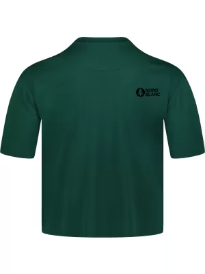 Női funkcionális crop top NORDBLANC NBSLF8028 ZÖLD