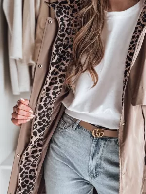 Női kabát DSTREET TY4873 KHAKI