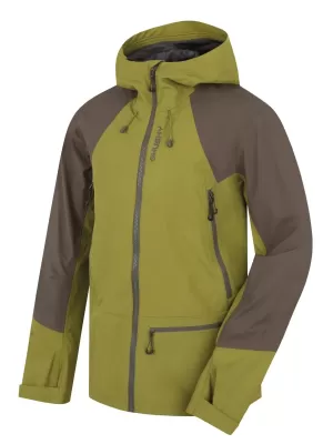 Kabát HUSKY NANOLA M KHAKI/ZÖLD