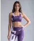 Női sport melltartó prémium ALTISPORT VOJ/ALW080POD01 SÖTÉT LILA