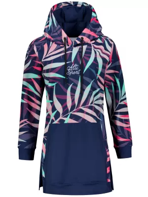 Női funkcionális kiterjesztett pulóver prémium ALTISPORT VOJ/ALW094MI03 RÓZSASZÍN/MENTA
