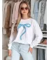 Női pulóver DSTREET SOFTTIE BY1376 FEHÉR