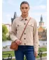 Női kabát ALTISPORT EVELINA KÖNNYŰ KRÉMES