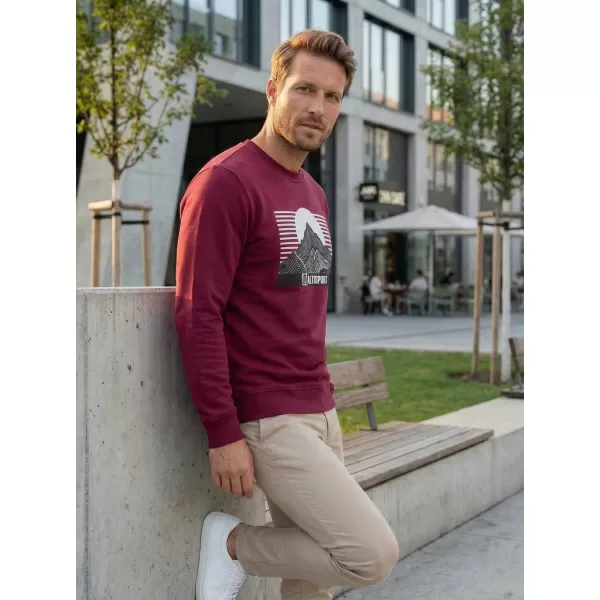  Férfi pulóver ALTISPORT ALM188406 GRÁNÁT 