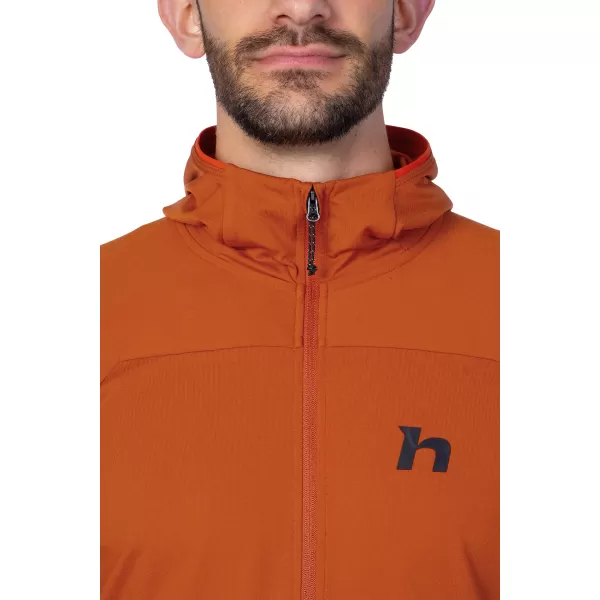  Férfi pulóver HANNAH ETHAN HOODY FAZEKASOK AGYAG MEL 