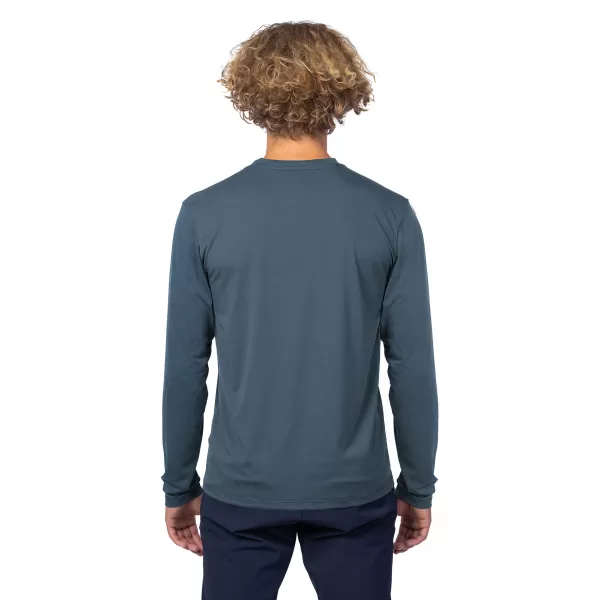  Férfi t -póló hosszú ujjú HANNAH BINE L/S ANTRACIT 