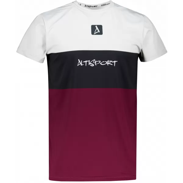  Férfi funkcionális T -piró prémium plusz ALTISPORT VOJ/ALM051TR02 BURGUNDIA 