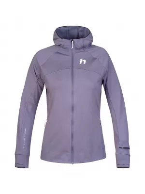 Női pulóver HANNAH ELI HOODY SZÜRKE GERINC MEL