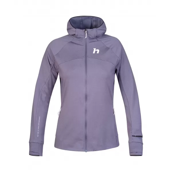  Női pulóver HANNAH ELI HOODY SZÜRKE GERINC MEL 