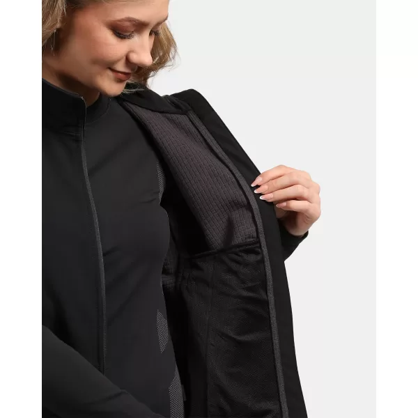  Női softshell mellény KILPI NOIL-W YL0114KI FEKETE 