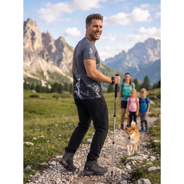  Férfi funkcionális T -piró prémium plusz ALTISPORT VOJ/ALM059TR02 SZÜRKE 
