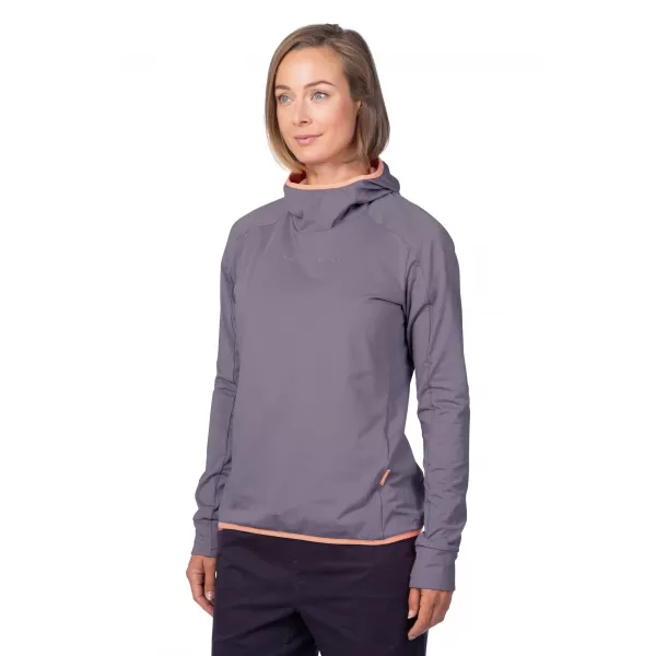  Női pulóver HANNAH NYMA HOODY SZÜRKE GERINC MEL 