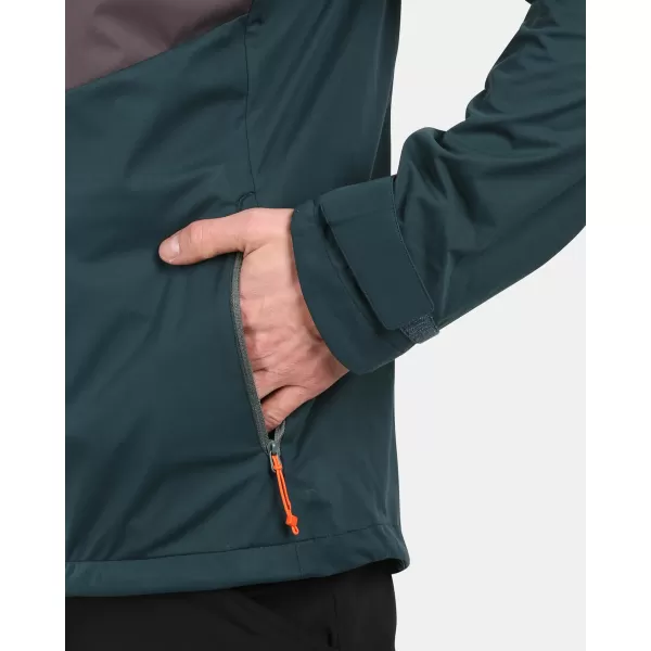  Férfi softshell dzseki KILPI BELTRA-M YM0110KI SÖTÉTZÖLD 