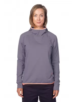 Női pulóver HANNAH NYMA HOODY SZÜRKE GERINC MEL