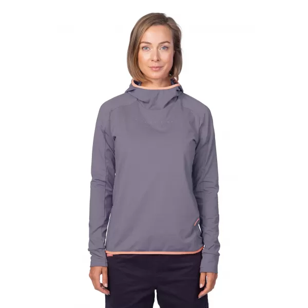  Női pulóver HANNAH NYMA HOODY SZÜRKE GERINC MEL 