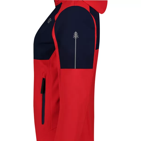  Női világos softshell kabát NORDBLANC ILLUSION NBSSL8190 PIROS 