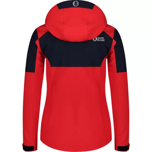  Női világos softshell kabát NORDBLANC ILLUSION NBSSL8190 PIROS 