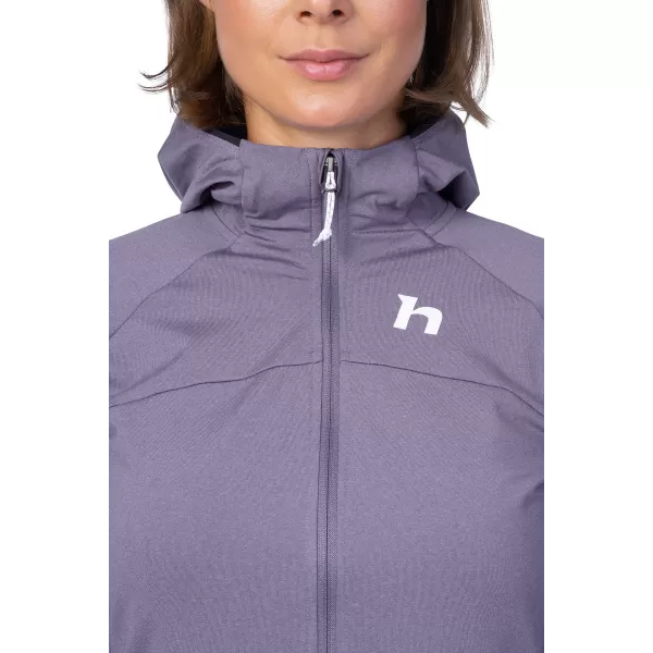  Női pulóver HANNAH ELI HOODY SZÜRKE GERINC MEL 