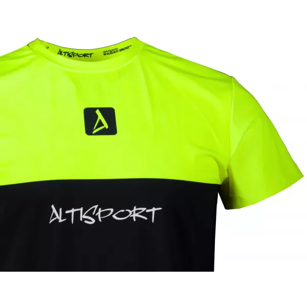  Férfi funkcionális T -piró prémium plusz ALTISPORT VOJ/ALM051TR02 NEON-SÁRGA 