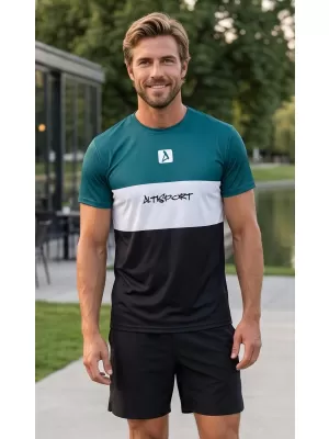 Férfi funkcionális T -piró prémium plusz ALTISPORT VOJ/ALM051TR02 KEROZIN