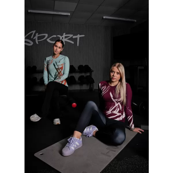  Női funkcionális T -piró hosszú ujjú prémiummal ALTISPORT VOJ/ALW074TR03 ÉRC 