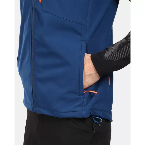  Férfi softshell mellény KILPI NOIL-M YM0114KI SÖTÉTKÉK 