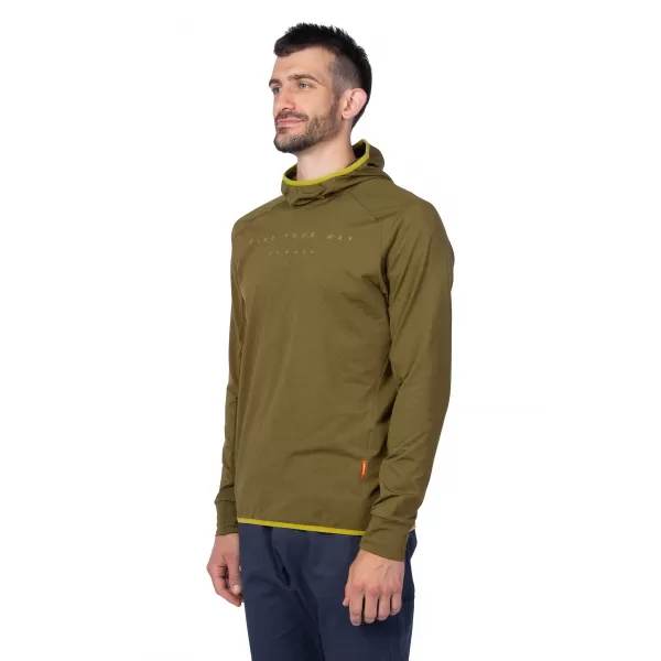  Férfi pulóver HANNAH THONY HOODY BÜKKFA 
