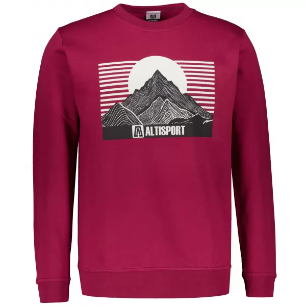  Férfi pulóver ALTISPORT ALM188406 GRÁNÁT 