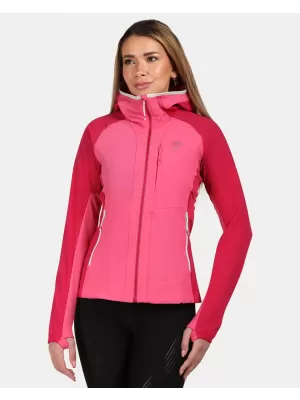 Női softshell dzseki KILPI BALEO-W YL0125KI RÓZSASZÍN