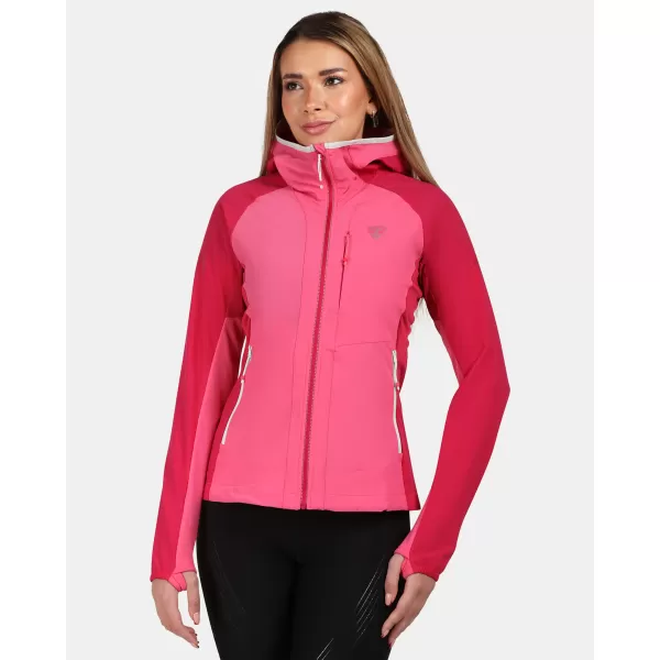  Női softshell dzseki KILPI BALEO-W YL0125KI RÓZSASZÍN 