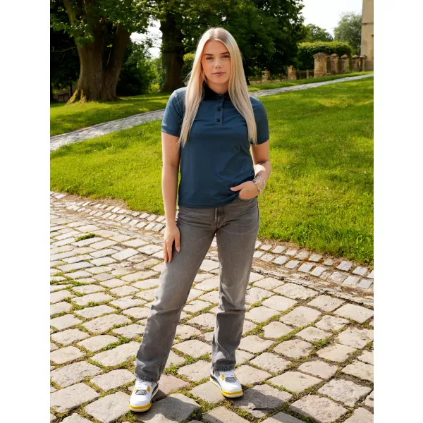  Női funkcionális T -piró prémium gallérral ALTISPORT VOJ/ALW075TR05 SÖTÉT-PETER 